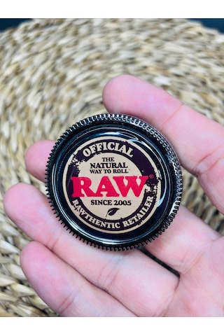 Raw Marka Metal 2Parça TutunÖğütücü Grinder //45mm