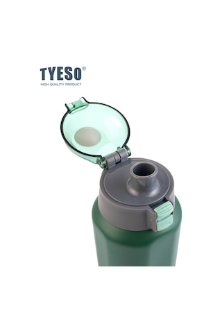 Tyeso Square Termos Vakumlu Paslanmaz Sızdırmaz Çift Duvarlı 600 ML Renkli