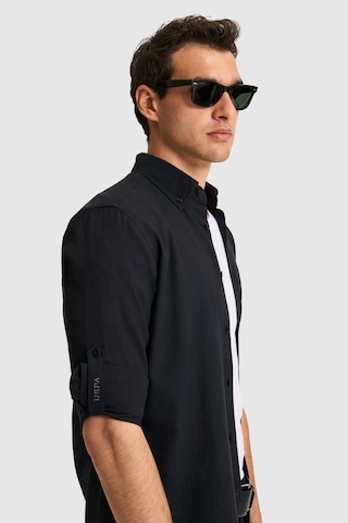 U.s. Polo Assn. Erkek Siyah Gömlek Basic 50324660-vr046