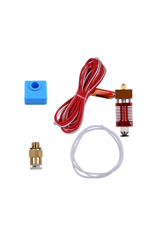 Neevoyu Creality Cr10/ender3 Uyumlu 24v 0.4mm Nozzle 1.75mm Filament Isıtıcı Bloklu Ekstruder Hot End Seti