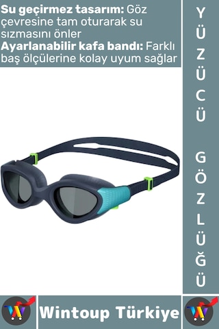 Gözlük Yetişkin Çocuk Su Sızdırmaz Buğu Önleyici Çok Şık Ayarlanabilir Deniz Havuz Yüzücü Gözlüğü Çok Renkli