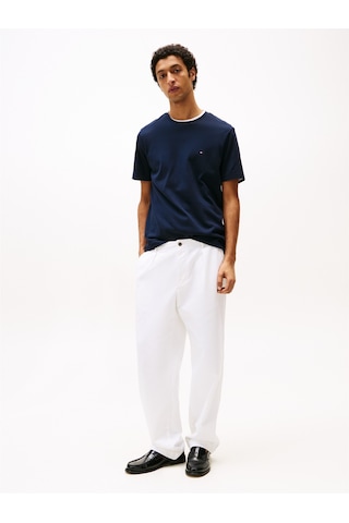 Lıght Interlock Tee Erkek Mavi T-shirt - Mw0mw37508