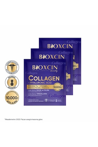 Bioxcin Beauty Collagen Hyaluronic Acid 30 Saşe