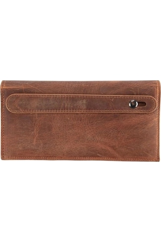 Karalı Hakiki Deri Unisex Portföy Esk.taba Bc424-3 Taba