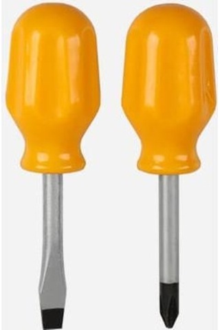 Kupa Küçük Topaç Tornavida Düz Uçlu 6.0 - 5 Cm.