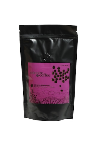 Mineiro Coffee Etiyopya Sidamo Çekirdek Kahve 250 G