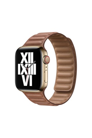 Watch Ultra 49mm Kordon Uyumlu Krd-34 Deri Strap Kayış Mkst- Mavi