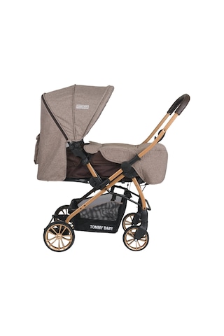 Tommybaby TB-980 Gold Çift Yön Lüx Bebek Arabası Puset