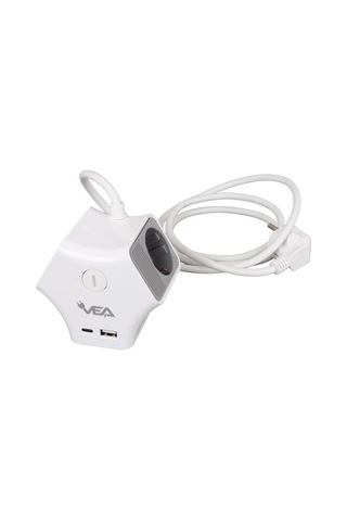 Vea Ve-g903yc 3 Lü Usb+ Type-c Girişli Anahtarlı 1.5 Metre Grup Priz Diğer