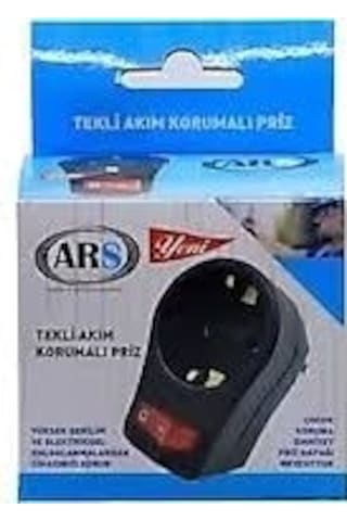 Ars Tekli Akım Korumalı Priz 348556