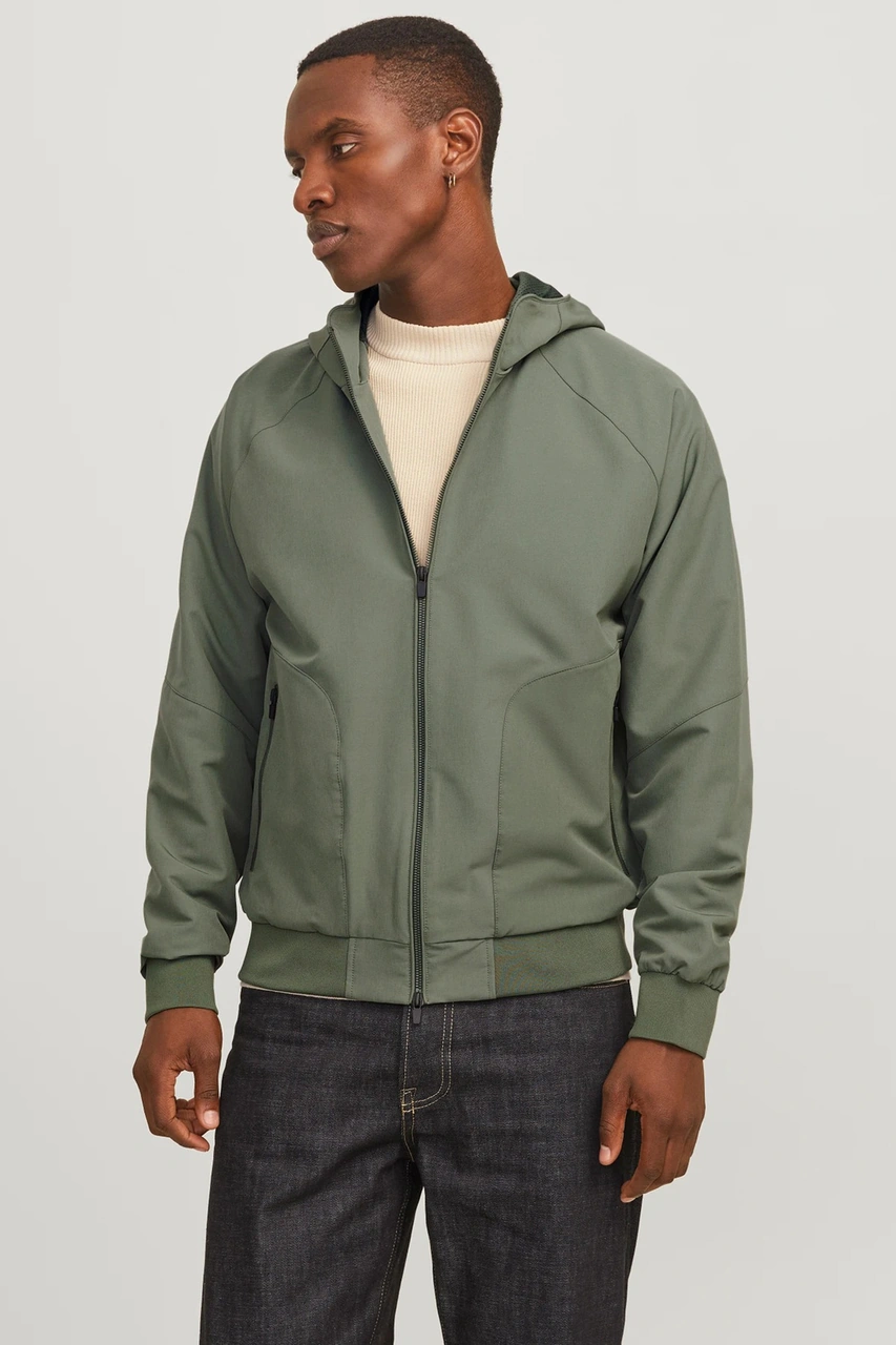 Jack & Jones Erkek Mont 12270682 Yeşil Yeşil