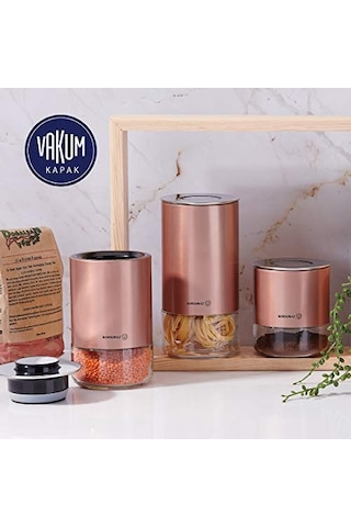 Tr Stora Plus 3lü Rosegold Saklama Seti Diğer