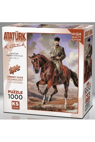 Ks Games 1000 Parça Gazi Mustafa Kemal Sakarya Adı Atıyla