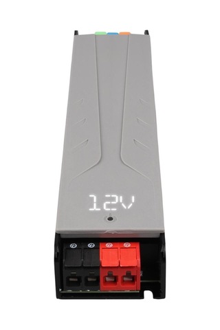 Ayt Powermaster Pm-26846 12-24-36-48 Volt 11 Amper 400 Watt Metal Kasa Kademeli Adaptör Voltaj Göstergeli 238x51x30mm