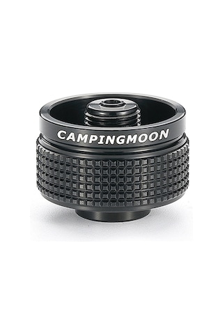 Neevoyu Hafif Ve Taşınabilir Alüminyum Alaşım Kamp Ocağı Yükseltici Adaptör - Sızıntı Önleyici Siyah