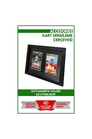 35pt Magnetic Holder Için 2li Kart Sergileme Çerçevesi