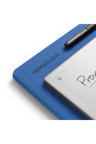 Remarkable Paper Pro Tablet + Marker Plus Kalem + Mozaik Dokuma Cobalt Kılıf