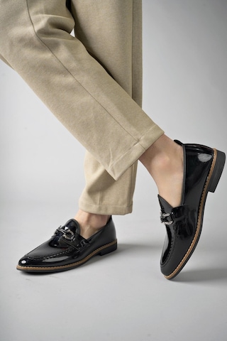 Muggo M7702 Garantili Erkek Günlük Klasik Casual Ayakkabı SİYAH RUGAN