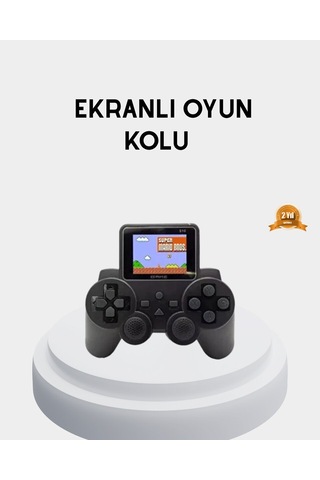 Atari S10 Retro Oyun Konsolu 520 Nostaljik Oyun Tv Bağlantılı Şarjlı Ve Taşınabilir