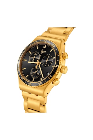 Swatch Yvg418g In The Black Erkek Kol Saati