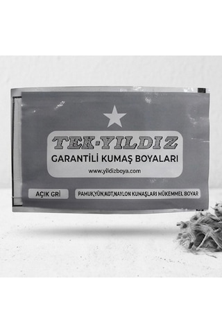 33 - Kumaş Boyası Kurşuni Açık 11 Gr 10