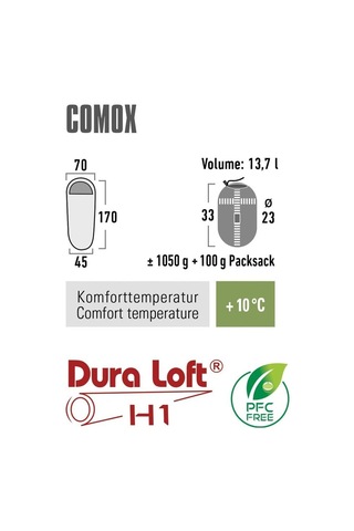 Comox Çift Fermuarlı Çocuk Uyku Tulumu Genel