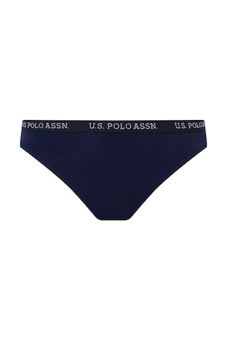 U.S. Polo Assn. Kadın Lacivert Kalın Kenarlı Lastikli Bikini Alt 21511