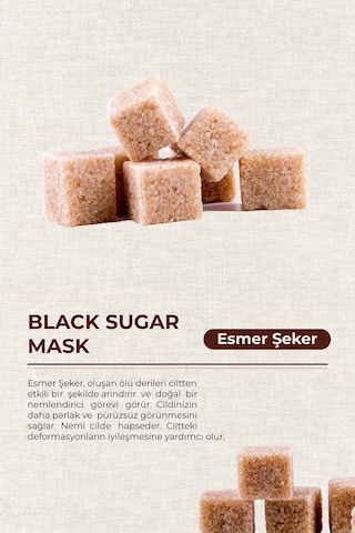Black Sugar Yenileyici Yüz Bakım Peeling Maske, Black Sugar Wash Off Soft Scrub 100g