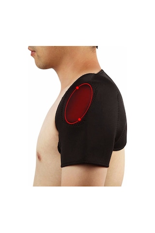 Manyetik Terapi Termal Ağrı Giderici Omuz Koruyucu Xl