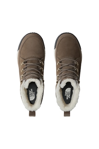 The North Face Kadın Sıerra Mıd Lace Su Geçirmez Ayakkabı Nf0a4t3x8ıu1 Gri Kahverengi
