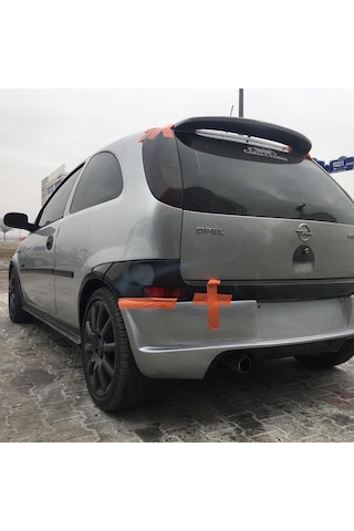 Opel Corsa C Hilal Spoiler - Opel Corsa C Ay Spoyler