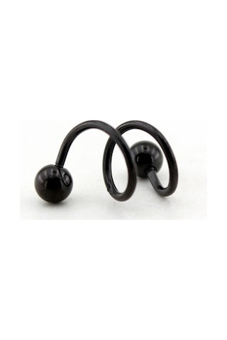 Siyah Renk Burgu Vücut Piercing P304