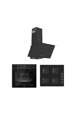 Fryart Steam Serisi QEP64CS - SS205 - D086 Ankastre Set