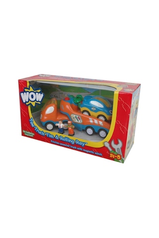 Wow Toys Tow Truck Tim & Rolling Ray - Araç Çekici Tim 01025