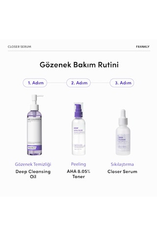 Closer Serum 9 Peptit İçeren Gözenek Sıkılaştırıcı Ve Yaşlanma Karşıtı 30 Ml