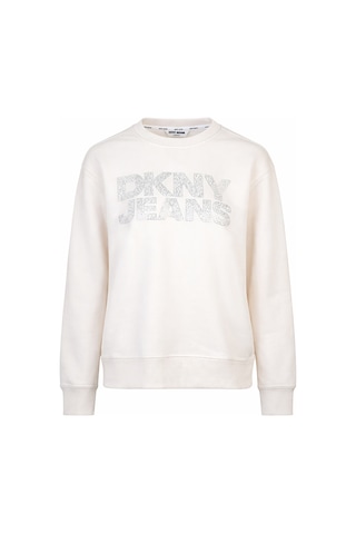 Dkny Kadın Sweatshırt Djqt1723-okf Krem