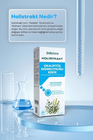 Holistrakt - Okaliptus, Sığırkuyruğu Ve Kekik İçeren Sıvı Ekstrat 250 Ml