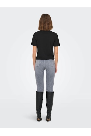 Only Jdyrex S/s Top Jrs Siyah Kadın T-shirt 15344612 Siyah