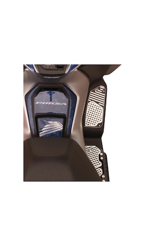 GP Kompozit  Honda Forza 250 2018-2025 Uyumlu Basamak Alüminyum Gri