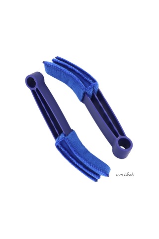 Oto Klima Ve Havalandırma Temizlik Fırçası - Mikrofiber Bezli - Çok Fonksiyonlu Kullanım 1 Adet