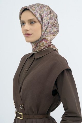 Armine Saf İpek Sura Eşarp-2026 İlkbahar-yaz- 951800d Gül Kurusu