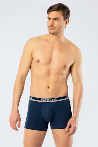 Cacharel 1337 Erkek 3'lü Likralı Boxer-lacivert&indigo&saks Lacivert