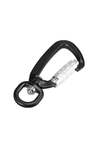 Pazly 360 Döner Alüminyum Karabina - 1100lb Dayanıklı, Hafif 2'li Paket, Çok Renkli Hamak/evcil Hayvan Tasması İçin Çok Renkli