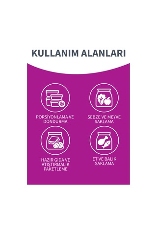 Büyük Boy Buzdolabı Poşeti