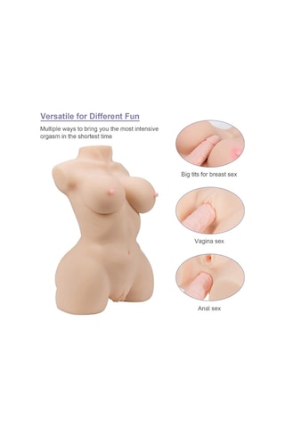 Hızlı Express Pleasure Busty Lady Iri Göğüslü Yarım Vücut Tam Realistik Silikon Manken