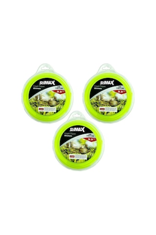 3.3 Mm 6 Köşeli Misina 46 Metre Altıgen Tırpan Misinası 3 Adet