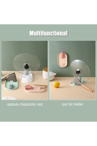 Xindoker Pratik Katlanır Mutfak Aletleri Askısı - Kaşık, Kepçe, Kapak Ve Çatal İçin Su Süzme Tabanlı Organizer