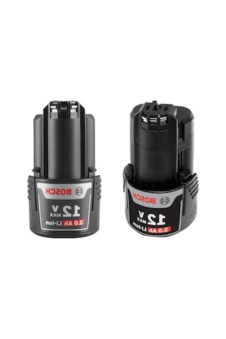 Bosch Professional Gba 12 Volt 3,0 Ah Li-ıon Akü Gba 12 V Akü 1 X 3.0 C Solo Clc Kompakt 3,0 Ah Akü 12 Volt Sınıfından