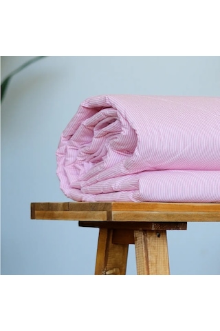 Özyurtlar Home %100 Merinos Kuzu Yün Pike Battal Boy 220x240 Pembe