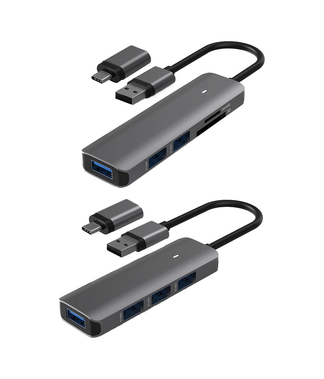 Sones Blueendless Type-c Genişletme Yuvası Çok İşlevli Hub Yerleştirme İstasyonu 5'i 1 Arada Usb3.0 X 3 + Sd/tf3.0
